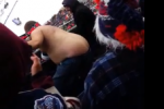Watch: NYR Fan Dances Shirtless in Freezing Cold