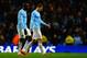 MANCHESTER, ENGLAND - FEBRUARY 03: A dejected Yaya Toure of Manchester City and Edin Dzeko of Manchester City leave the field at the final whistle during the Barclays Premier League match between Manchester City and Chelsea at Etihad Stadium on February 3, 2014 in Manchester, England. (Photo by Laurence Griffiths/Getty Images)