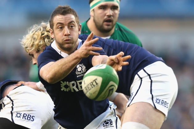 Scotand Captain Greig Laidlaw Ahead of the Match Against England
