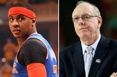 Jim Boeheim to Carlmelo Anthony: Sign Somewhere You Can Win