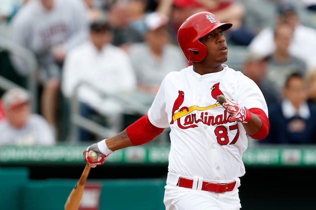 Oscar Taveras and His Free-Swinging Ways
