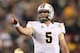 GLENDALE, AZ - JANUARY 01: Quarterback Blake Bortles #5 of the UCF Knights during the Tostitos Fiesta Bowl against the Baylor Bears at University of Phoenix Stadium on January 1, 2014 in Glendale, Arizona. (Photo by Christian Petersen/Getty Images)
