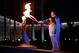 SOCHI, RUSSIA - FEBRUARY 07: Irina Rodnina and Vladislav Tretyak light the Olympic cauldron during the opening ceremony of the 2014 Winter Olympics in Sochi, Russia, Friday, Feb. 7, 2014. (Photo by Matt Slocum - Pool/Getty Images)