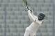 Bangladesh's Mominul Haque plays a shot on the fourth day of their first test cricket match against Sri Lanka in Dhaka, Bangladesh, Thursday, Jan. 30, 2014. (AP Photo/A.M. Ahad)