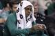 Boston Celtics guard Rajon Rondo sits on the bench during the second half of an NBA basketball game against the Oklahoma City Thunder in Boston, Friday, Jan. 24, 2014. Rondo was held to five points as the Thunder defeated the Celtics 101-83. (AP Photo/Charles Krupa)