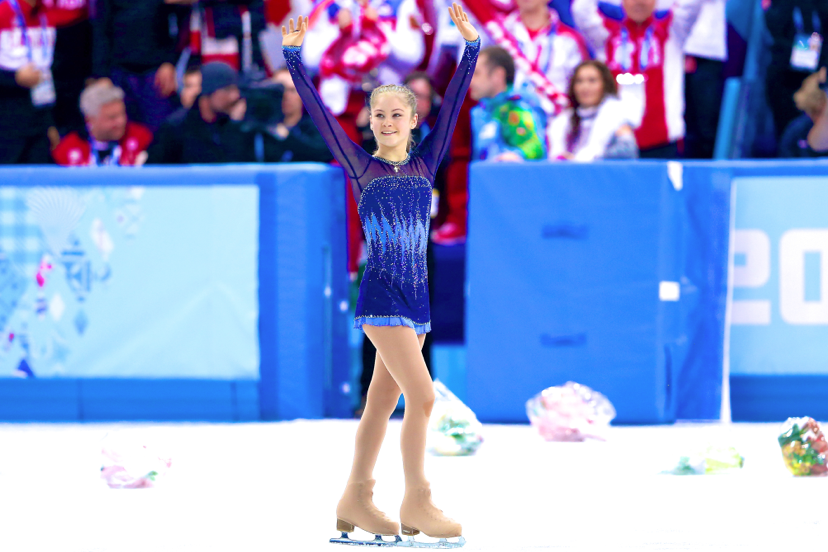 Russian Teen Yulia Lipnitskaya Steals Show In Olympic Figure Skating