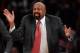 NEW YORK, NY - DECEMBER 16: New York Knicks head coach Mike Woodson directs his team during the second half against the Washington Wizards at Madison Square Garden on December 16, 2013 in New York City. NOTE TO USER: User expressly acknowledges and agrees that, by downloading and/or using this photograph, user is consenting to the terms and conditions of the Getty Images License Agreement. The Wizards defeat the Knicks 102-101. (Photo by Maddie Meyer/Getty Images)