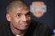 Missouri senior defensive lineman Michael Sam speaks to the media during an NCAA college football news conference, Wednesday, Jan. 1, 2014, in Irving, Texas. Missouri takes on Oklahoma State in the Cotton Bowl on Friday in Arlington, Texas. (AP Photo/Brandon Wade)
