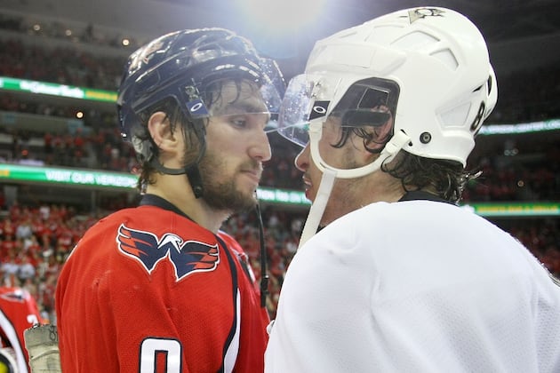 Crosby, Ovechkin Arrive Together in Sochi