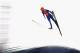 SOCHI, RUSSIA - FEBRUARY 09: Eva Logar of Slovenia jumps during the Ladies' Normal Hill Individual Ski Jumping training on day 2 of the Sochi 2014 Winter Olympics at RusSki Gorki Jumping Center on February 9, 2014 in Sochi, Russia. (Photo by Ryan Pierse/Getty Images)