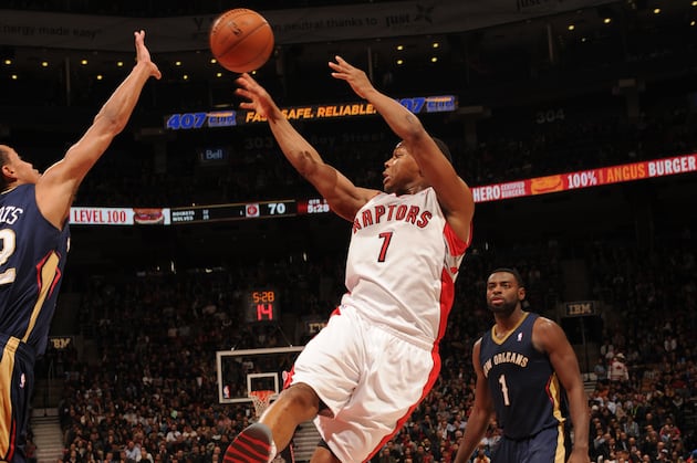 Lowry Scores 19 as Raptors Beat Pelicans 108-101