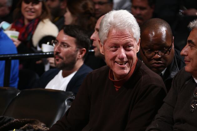 Clinton Part of Arkansas' Final Four Celebration