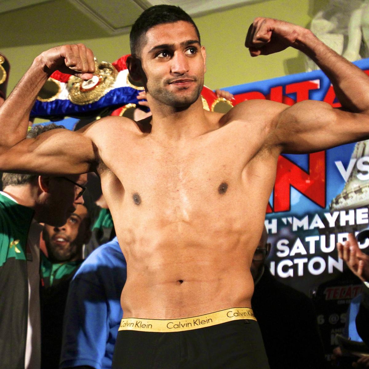 Amir Khan Wins Fan Poll on Who Floyd Mayweather Will Fight ...