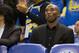Oct 30, 2013; Oakland, CA, USA; Los Angeles Lakers shooting guard Kobe Bryant (24) behind the bench against the Golden State Warriors during the third quarter at Oracle Arena. The Golden State Warriors defeated the Los Angeles Lakers 125-94. Mandatory Credit: Kelley L Cox-USA TODAY Sports