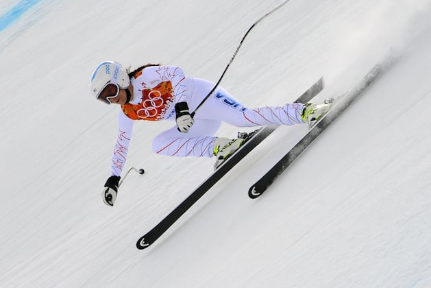 Julia Mancuso Fails to Medal in Women's Downhill Final at Sochi 2014