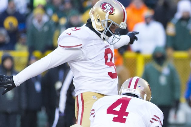 Franchise Tag Isn't a Viable Option for 49ers to Keep Phil Dawson