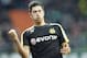 Dortmund's Robert Lewandowski of Poland celebrates after scoring during the German first division Bundesliga soccer match between Werder Bremen and Borussia Dortmund in Bremen, Germany, Saturday, Feb. 8, 2014. (AP Photo/Frank Augstein)