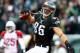 PHILADELPHIA, PA - DECEMBER 01: Zach Ertz #86 of the Philadelphia Eagles celebrates his touchdown in the fourth quarter against the Arizona Cardinals on December 1, 2013 at Lincoln Financial Field in Philadelphia, Pennslyvania.The Philadelphia Eagles defeated the Arizona Cardinals 24-21.
