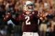 COLLEGE STATION, TX - SEPTEMBER 14: Johnny Manziel #2 of Texas A&M Aggies drops back to pass during the game against the Alabama Crimson Tide at Kyle Field on September 14, 2013 in College Station, Texas. (Photo by Scott Halleran/Getty Images)
