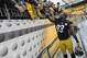 Pittsburgh Steelers outside linebacker Jason Worilds (93) greets fans after an NFL football game against the Buffalo Bills, Sunday, Nov. 10, 2013, in Pittsburgh. Pittsburgh won 23-10. (AP Photo/Don Wright)