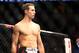 Rory MacDonald is seen before fighting BJ Penn during their mixed martial arts bout at a UFC on FOX 5 event in Seattle, Saturday, Dec. 8, 2012. MacDonald won via unanimous decision. (AP Photo/Gregory Payan)