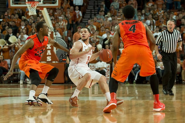 Javan Felix Leads No 19 Texas to an Easy Win over Oklahoma State