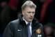 Manchester United's manager David Moyes walks from the pitch after his team's 2-2 draw against Fulham in their English Premier League soccer match at Old Trafford Stadium, Manchester, England, Sunday Feb. 9, 2014. (AP Photo/Jon Super)
