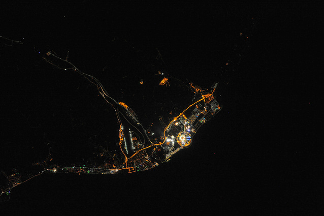 Olympic Flame in Sochi Can Be Seen from Space