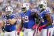 Left to right: Kyle Williams (10 sacks), Marcell Dareus (7.5 sacks) and Mario Williams (13 sacks) are the stars of the Buffalo Bills' defensive line.