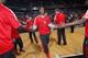 SACRAMENTO, CA - FEBRUARY 3: Jimmy Butler #21 of the Chicago Bulls gets introduced into the starting lineup against the Sacramento Kings on February 3, 2014 at Sleep Train Arena in Sacramento, California. NOTE TO USER: User expressly acknowledges and agrees that, by downloading and or using this photograph, User is consenting to the terms and conditions of the Getty Images Agreement. Mandatory Copyright Notice: Copyright 2014 NBAE (Photo by Rocky Widner/NBAE via Getty Images)
