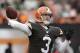 Brandon Weeden's work in Cleveland is done.