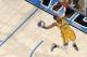 ORLANDO, FL - FEBRUARY 25: Paul George dunks during the Sprite Slam Dunk Contest as part of 2012 All-Star Weekend at the Amway Center on February 25, 2012 in Orlando, Florida. NOTE TO USER: User expressly acknowledges and agrees that, by downloading and/or using this photograph, user is consenting to the terms and conditions of the Getty Images License Agreement. Mandatory Copyright Notice: Copyright 2012 NBAE (Photo by Fernando Medina/NBAE via Getty Images) Paul George