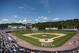 Jul 21, 2013; Scranton, PA, USA; A general view of PNC Field during the fourth inning of a game between the Scranton/Wilkes-Barre RailRiders and the Louisville Bats at PNC Field. The Bats defeated the RailRiders 4-1. Mandatory Credit: Howard Smith-USA TODAY Sports
