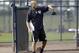 New York Yankees shortstop Derek Jeter catches a ball during practice at the Yankees' minor league facility Wednesday, Feb. 12, 2014, in Tampa, Fla. (AP Photo/Chris O'Meara)