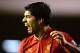 LIVERPOOL, ENGLAND - JANUARY 28: Luis Suarez of Liverpool reacts during the Barclays Premier League match between Liverpool and Everton at Anfield on January 28, 2014 in Liverpool, England. (Photo by Laurence Griffiths/Getty Images)