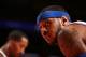 NEW YORK, NY - JANUARY 30: Carmelo Anthony #7 of the New York Knicksn during a game between the New York Knicks and the Cleveland Cavaliers at Madison Square Garden in New York City on January 30, 2014. NOTE TO USER: User expressly acknowledges and agrees that, by downloading and or using this photograph, User is consenting to the terms and conditions of the Getty Images License Agreement. Mandatory Copyright Notice: Copyright 2014 NBAE (Photo by Nathaniel S. Butler/NBAE via Getty Images)