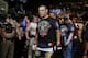 Cain Velasquez walks to the octagon for the UFC 160 mixed martial arts heavyweight title bout against Antonio Silva, Saturday, May 25, 2013, in Las Vegas. Velasquez won by technical knockout. (AP Photo/Julie Jacobson)
