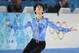 Yuzuru Hanyu of Japan competes in the men's short program figure skating competition at the Iceberg Skating Palace during the 2014 Winter Olympics, Thursday, Feb. 13, 2014, in Sochi, Russia. (AP Photo/Ivan Sekretarev)