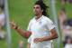India’s Ishant Sharma, left, celebrates after dismissing New Zealand’s Hamish Rutherford for 12 on the 1st day of the 2nd cricket test, Basin Reserve, Wellington, New Zealand, Friday, February 14, 2014. (AP Photo/SNPA, Ross Setford) NEW ZEALAND OUT