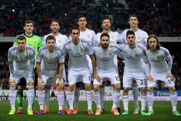 real madrid roster