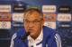 LYON, FRANCE - SEPTEMBER 13: Schalke Head Coach Felix Magath speaks during the FC Schalke Press Conference, ahead of their Group B UEFA Champions League first phase match against Lyon, at Stade de Gerland on September 13, 2010 in Lyon, France. (Photo by Michael Steele/Getty Images)