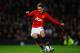 MANCHESTER, ENGLAND - JANUARY 22: Adnan Januzaj of Manchester United misses with his penalty attempt during the Capital One Cup semi final, second leg match between Manchester United and Sunderland at Old Trafford on January 22, 2014 in Manchester, England. (Photo by Laurence Griffiths/Getty Images)
