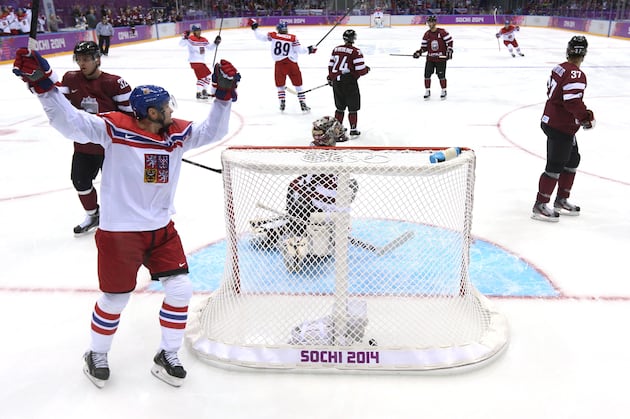 VORACEK NETS GAME-WINNER for CZECHS