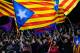 BARCELONA, SPAIN - DECEMBER 14: FC Barcelona supporters wave pro-independence Catalan flags during the La Liga match between FC Barcelona and Villarreal CF at Camp Nou on December 14, 2013 in Barcelona, Spain. (Photo by David Ramos/Getty Images)