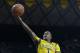 Baylor guard Kenny Chery (1) makes a layup against TCU guard Christian Gore during the first half of an NCAA college basketball game Saturday, Jan. 11, 2014, in Waco, Texas. (AP Photo/LM Otero)