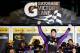 Denny Hamlin was the survivor of a wild Sprint Unlimited on Saturday night at Daytona.