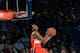 NEW ORLEANS, LA - FEBRUARY 15: John Wall #2 of the Washington Wizards participates in the Sprite Slam Dunk Contest on State Farm All-Star Saturday Night as part of the 2014 All-Star Weekend at Smoothie King Center on February 15, 2014 in New Orleans, Louisiana. NOTE TO USER: User expressly acknowledges and agrees that, by downloading and/or using this photograph, user is consenting to the terms and conditions of the Getty Images License Agreement. Mandatory Copyright Notice: Copyright 2014 NBAE (Photo by Noah Graham/NBAE via Getty Images)
