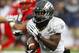 Oregon running back De'Anthony Thomas (6) during the first half of an NCAA football game against Arizona, Saturday, Nov. 23, 2013, in Tucson, Ariz. (AP Photo/Rick Scuteri)