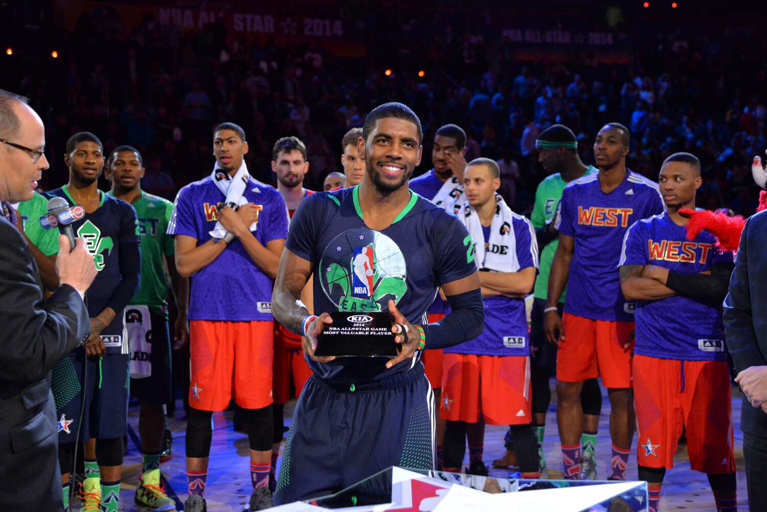 Kyrie Irving Named 2014 NBA AllStar Game MVP Bleacher Report