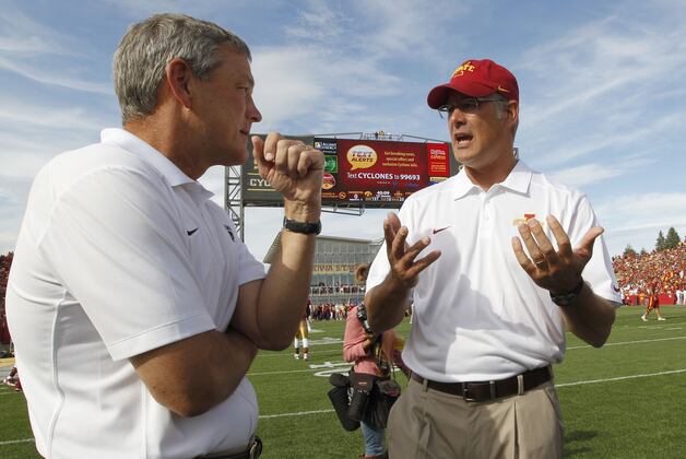 ISU, UI ADs See Cy-Hawk Continuing as Long as Conference Formats Allow